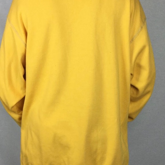 Practical, warm,comfy and realiy big Top Yellow Taupe quater zipper open neck - Picture 2 of 5